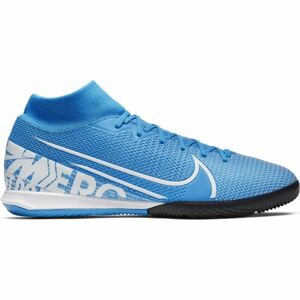 Nike MERCURIAL SUPERFLY 7 ACADEMY IC modrá 10.5 - Pánska halová obuv
