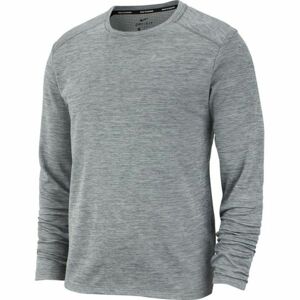Nike PACER TOP CREW šedá L - Pánske bežecké tričko