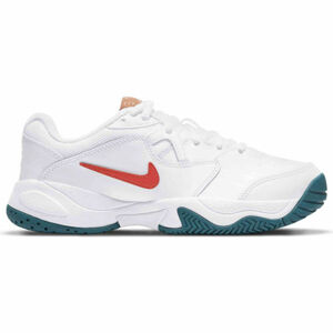 Nike COURT LITE 2 JR Juniorská tenisová obuv, biela, veľkosť 36.5
