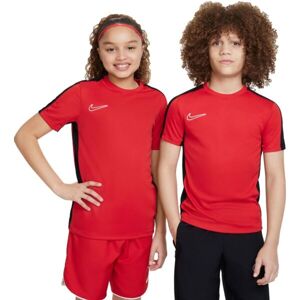Nike NK DF ACD23 TOP SS BR Detské futbalové tričko, červená, veľkosť M