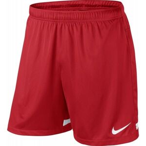 Nike DRI-FIT KNIT SHORT II YOUTH červená XL - Detské futbalové trenírky