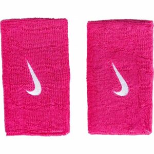 Nike SWOOSH DOUBLEWIDE Potítka, ružová,biela, veľkosť