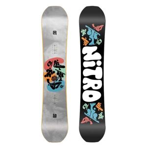 NITRO RIPPER YOUTH Detský snowboard, sivá, veľkosť