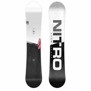 NITRO PRIME RAW WIDE Univerzálny snowboard pre začiatočníkov a stredne pokročilých jazdcov., čierna, veľkosť 163