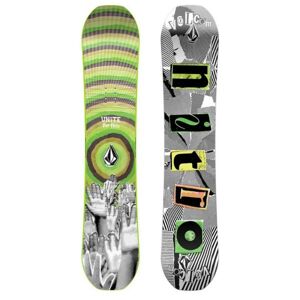 NITRO RIPPER KIDS X VOLCOM Detský snowboard, zelená, veľkosť 126