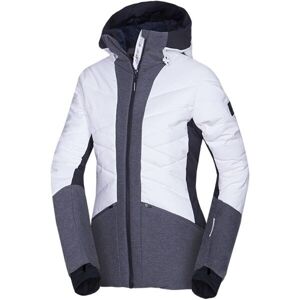 Northfinder BRANDY Dámska lyžiarska bunda, biela, veľkosť L