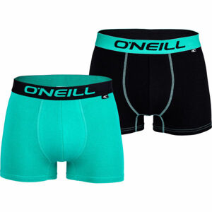 O'Neill BOXER PLAIN 2PACK Pánske boxerky, tyrkysová, veľkosť XXL