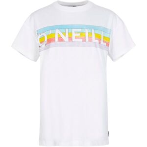 O'Neill CONNECTIVE GRAPHIC LONG TSHIRT Dámske tričko, biela, veľkosť XL