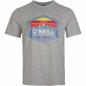 O'Neill MTN HORIZON SS T-SHIRT Pánske tričko, sivá, veľkosť M
