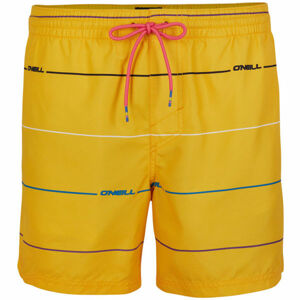 O'Neill PM CONTOURZ SHORTS Pánske šortky do vody, žltá, veľkosť S