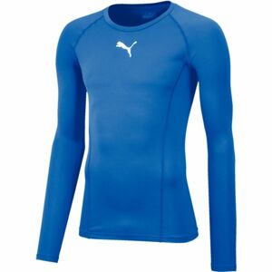 Puma LIGA BASELAYER TEE LS Pánske funkčné tričko, modrá, veľkosť S