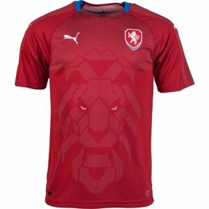 Puma FUTBALOVÝ REPREZENTAČNÝ DRES ČR červená XL - Pánsky futbalový dres
