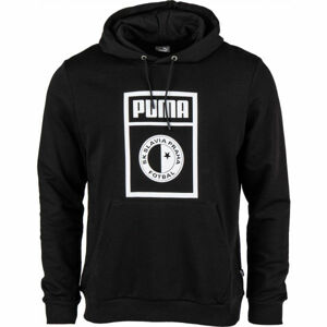 Puma SLAVIA PRAGUE GRAPHIC HOODY čierna XXL - Pánska mikina