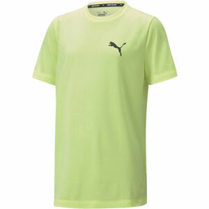 Puma ACTIVE TEE B Chlapčenské tričko, svetlo zelená, veľkosť 140