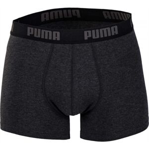 Puma BASIC BOXER 2P čierna M - Pánske boxerky