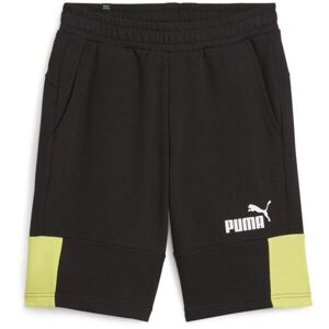 Puma ESS+ BLOCK SHORTS 10 TR Pánske šortky, čierna, veľkosť