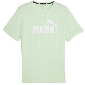 Puma ESS LOGO TEE YEL Pánske tričko, biela, veľkosť