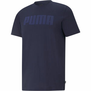Puma MODERN BASIC TEE Pánske tričko, tmavo modrá, veľkosť