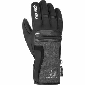 Reusch ANNA VEITH R-TEX XT Lyžiarske rukavice, čierna, veľkosť 7
