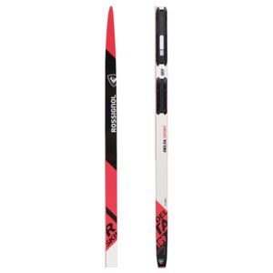Rossignol DELTA SPORT R-SKIN STIFF-XC Klasické bežecké lyže so stúpacími pásmi, čierna, veľkosť 206