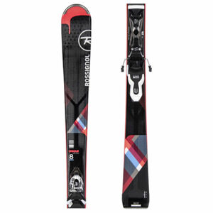 Rossignol UNIQUE 8+XPRESS W 10 Dámske zjazdové lyže, čierna, veľkosť 157