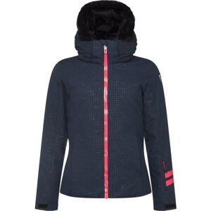 Rossignol W CONTROLE JKT (LTS) Dámska lyžiarska bunda, tmavo modrá, veľkosť L