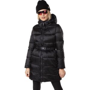 Rossignol LIGHT HOODIE COAT W Voľnočasový dámsky kabát, čierna, veľkosť M