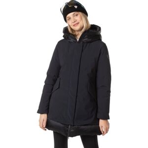Rossignol STRETCH FLAT PARKA W Voľnočasový dámsky kabát, čierna, veľkosť XL