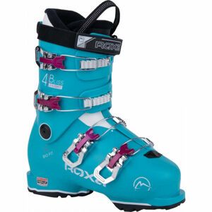 Roxa BLISS 4 Dievčenská lyžiarska obuv, tyrkysová, veľkosť 25.5