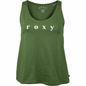 Roxy CLOSING PARTY WORD Dámske tielko, zelená, veľkosť L