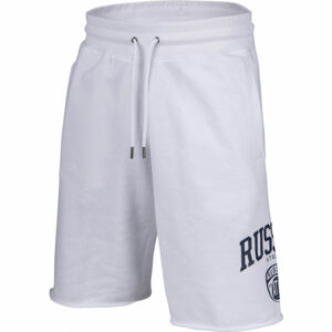 Russell Athletic ATH COLLEGIATE RAW SHORT Pánske šortky, biela, veľkosť XL