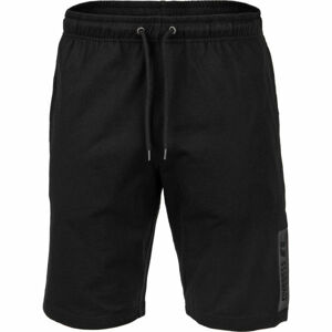 Russell Athletic SLANTED R LOGO SHORTS Pánske šortky, čierna, veľkosť S