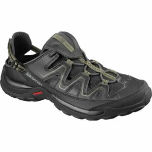 Salomon CUZAMA Pánska hikingová  obuv, čierna,sivá,tmavo zelená, veľkosť 44