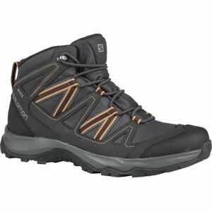 Salomon LEGHTON MID GTX Pánska hikingová  obuv, tmavo sivá, veľkosť 46
