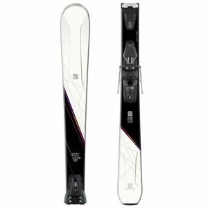 Salomon W-MAX 8 + MERCURY 11 Dámske zjazdové lyže, biela, veľkosť 148