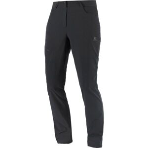 Salomon WAYFARER PANTS W Dámske outdoorové nohavice, čierna, veľkosť 42
