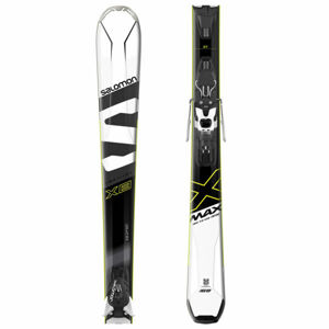 Salomon X-MAX X8 + MERCURY 11 Zjazdové lyže pre mužov aj ženy, čierna, veľkosť 169