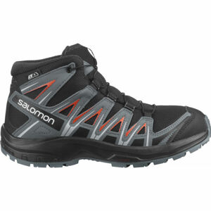 Salomon XA PRO 3D MID CSWP J Juniorská outdoorová obuv, čierna, veľkosť 32