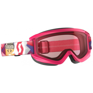 Scott JR AGENT AMPLIFIER Detské lyžiarske okuliare, ružová, veľkosť os