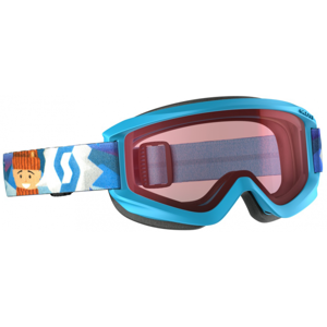Scott JR AGENT AMPLIFIER Detské lyžiarske okuliare, modrá, veľkosť os