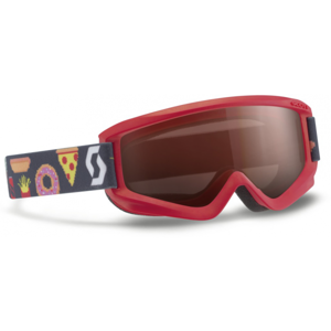 Scott JR AGENT AMPLIFIER červená NS - Detské lyžiarske okuliare