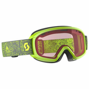 Scott JR WITTY Detské lyžiarske okuliare, žltá, veľkosť os
