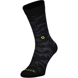 Scott TRAIL CAMO CREW Ponožky, čierna, veľkosť 45-47