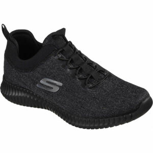 Skechers ELITE FLEX Pánske nízke tenisky, čierna, veľkosť 43