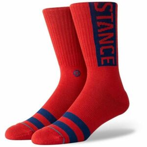 Stance DRD OG Pánske ponožky, červená, veľkosť L