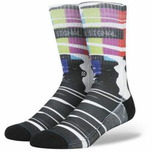 Stance NO SIGNAL MULTI čierna M - Pánske ponožky