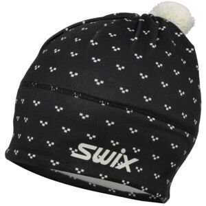 Swix TISTA Elegantná a hrejivá čiapka, čierna, veľkosť os
