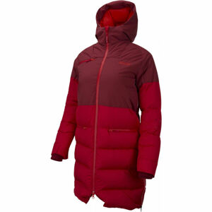 Swix HORIZON W Dámsky funkčný a nadčasový páperový kabát, červená, veľkosť L