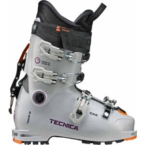 Tecnica ZERO G TOUR W Dámska skialpová obuv, sivá, veľkosť 27
