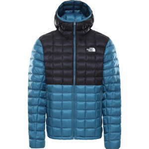 The North Face MEN´S THERMOBALL SUPER HOODIE Pánska bunda, modrá, veľkosť L
